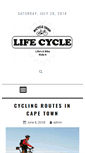 Mobile Screenshot of lifecyclesbikeshop.com